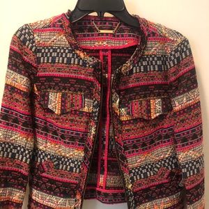 Trina Turk French Jaquard Jacket